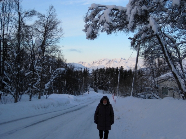 Zdjęcie z Norwegii - Tromso zimą