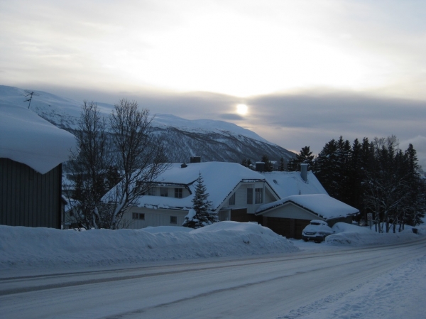 Zdjęcie z Norwegii - Tromso zimą