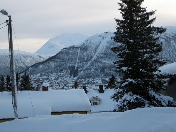 Zdjęcie z Norwegii - Tromso zimą