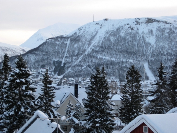 Zdjęcie z Norwegii - Tromso zimą