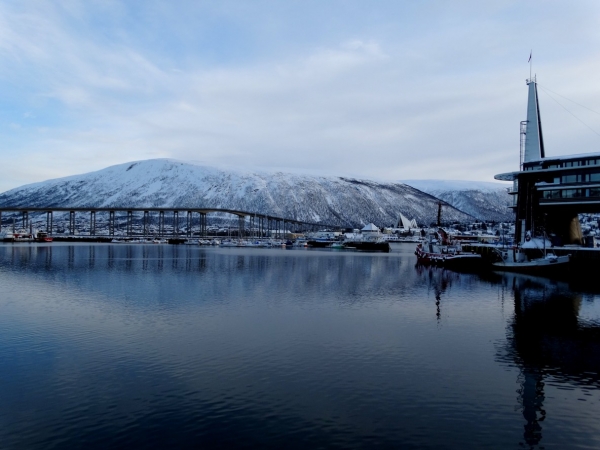 Zdjęcie z Norwegii - Tromso zimą