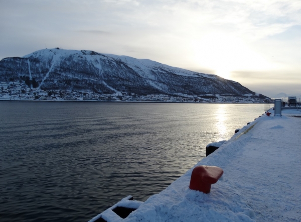 Zdjęcie z Norwegii - Tromso zimą