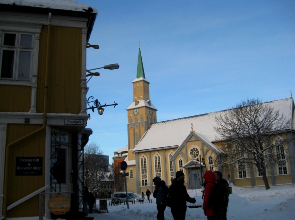 Zdjęcie z Norwegii - Tromso zimą