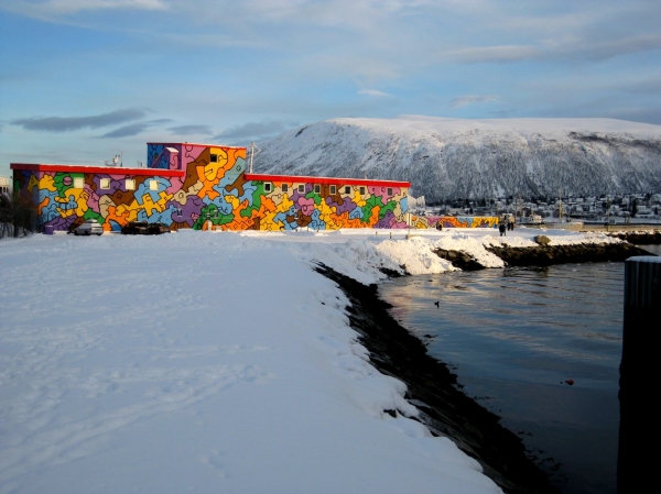 Zdjęcie z Norwegii - Tromso zimą