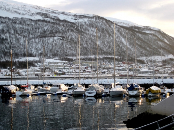 Zdjęcie z Norwegii - Tromso zimą