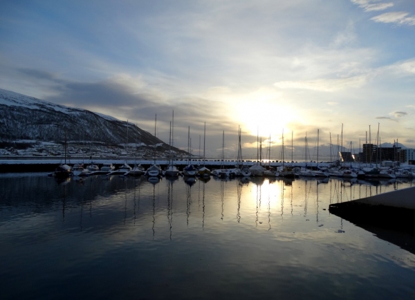 Zdjęcie z Norwegii - Tromso zimą