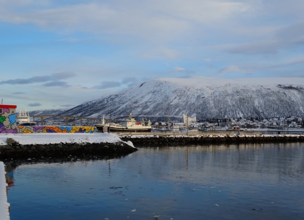 Zdjęcie z Norwegii - Tromso zimą
