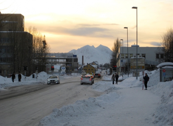 Zdjęcie z Norwegii - Tromso zimą