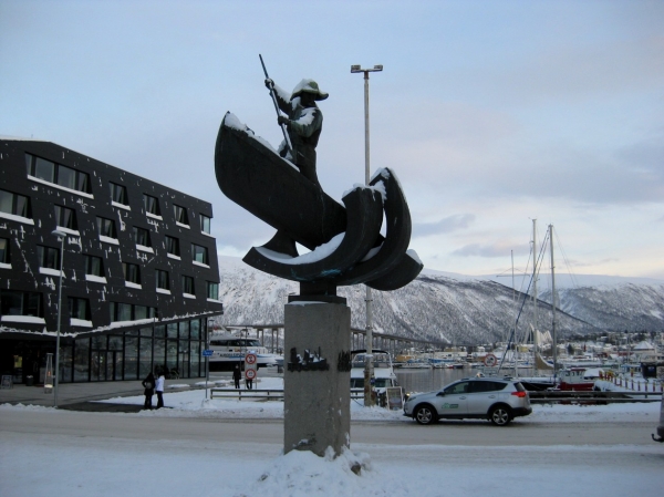 Zdjęcie z Norwegii - Tromso zimą