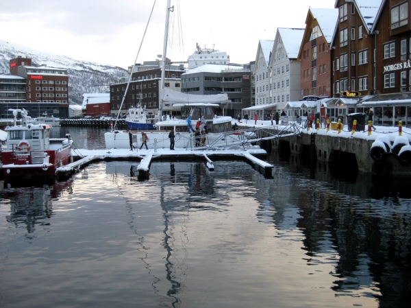 Zdjęcie z Norwegii - Tromso zimą