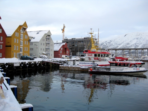 Zdjęcie z Norwegii - Tromso zimą