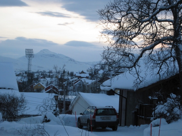 Zdjęcie z Norwegii - Tromso zimą