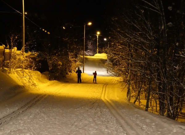 Zdjęcie z Norwegii - Tromso zimą