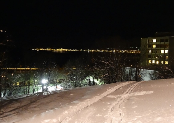 Zdjęcie z Norwegii - Tromso zimą
