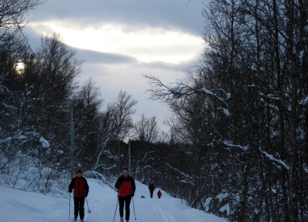 Zdjęcie z Norwegii - Tromso zimą