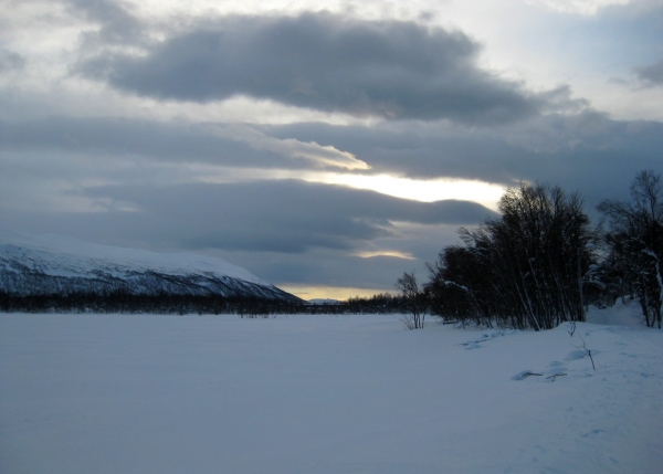 Zdjęcie z Norwegii - Tromso zimą