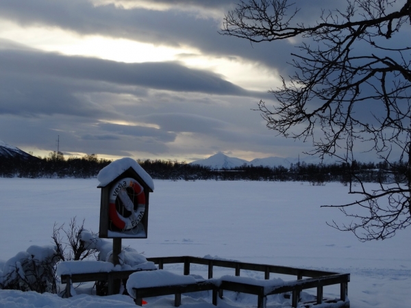 Zdjęcie z Norwegii - Tromso zimą