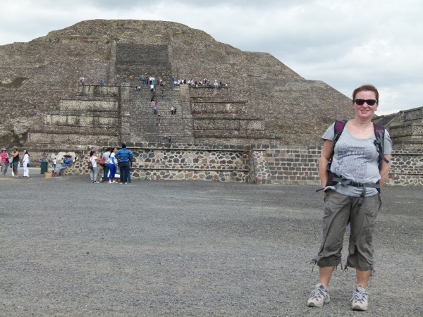 Zdjęcie z Meksyku - Teotihuacan i Piramida Ksiezyca