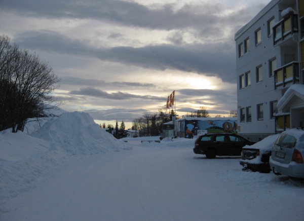 Zdjęcie z Norwegii - Tromso zimą