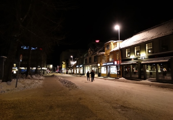 Zdjęcie z Norwegii - Tromso zimą