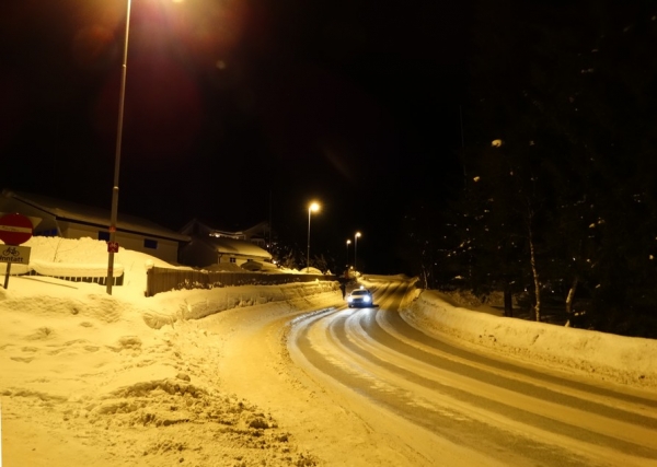 Zdjęcie z Norwegii - Tromso zimą
