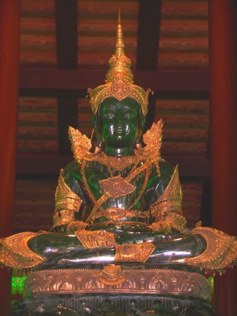 Zdjęcie z Tajlandii - Szmaragdowy Budda w swiatyni Wat Phra Kaew