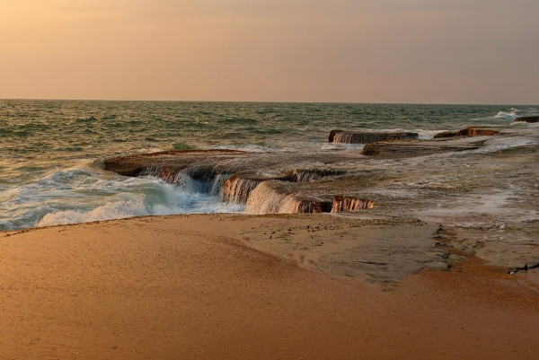 Zdjęcie ze Sri Lanki - wieczór na plaży...