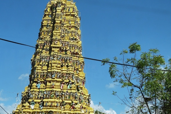 Zdjęcie ze Sri Lanki - hinduistyczna świątynia w Matale
