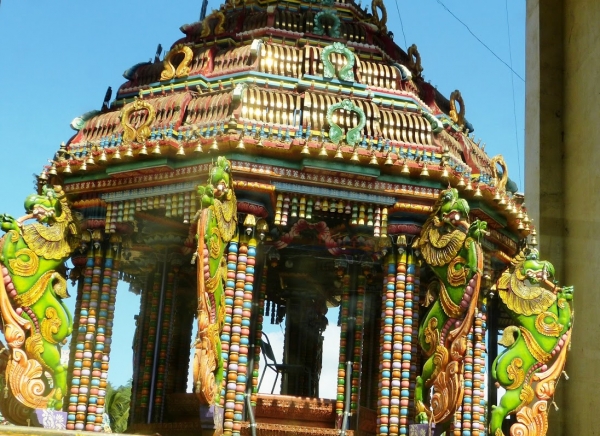 Zdjęcie ze Sri Lanki - hinduistyczna świątynia w Matale