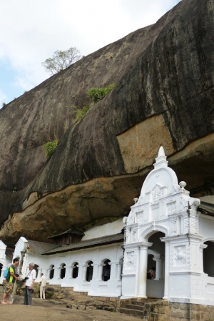 Zdjęcie ze Sri Lanki - jaskiniowe świątynie Dambulli