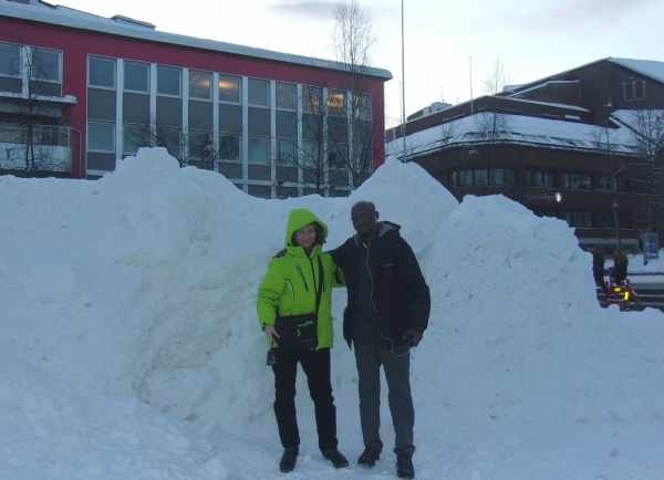 Zdjęcie z Norwegii - Tromso zimą