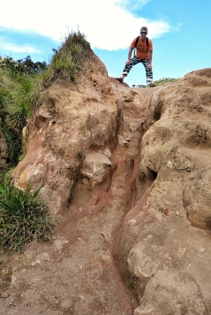 Zdjęcie ze Sri Lanki - ale nie zawsze było łatwo; czasami trzeba było tak:)