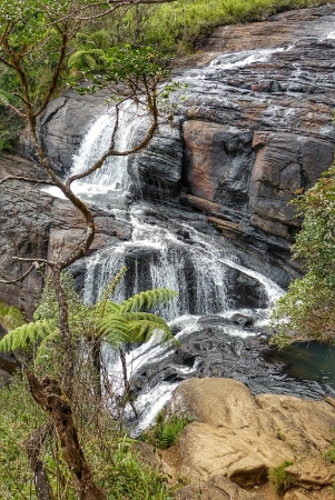 Zdjęcie ze Sri Lanki - piękny wodospad Baker