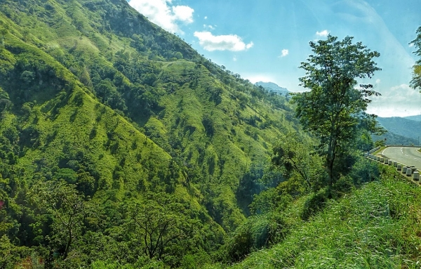 Zdjęcie ze Sri Lanki - grzbiety Małego Szczytu Adama