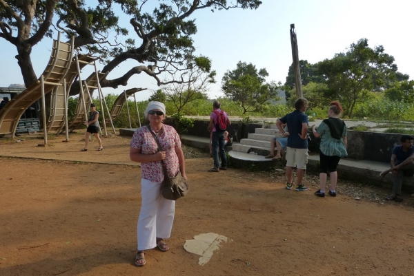 Zdjęcie ze Sri Lanki - kurz i piach miałam nawet w zębach:))