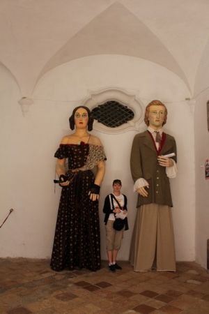 Zdjęcie z Hiszpanii - Z Chopinem i George Sand ;)