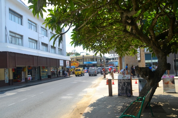 Zdjęcie z Vanuatu - Glowna ulica Port Vila