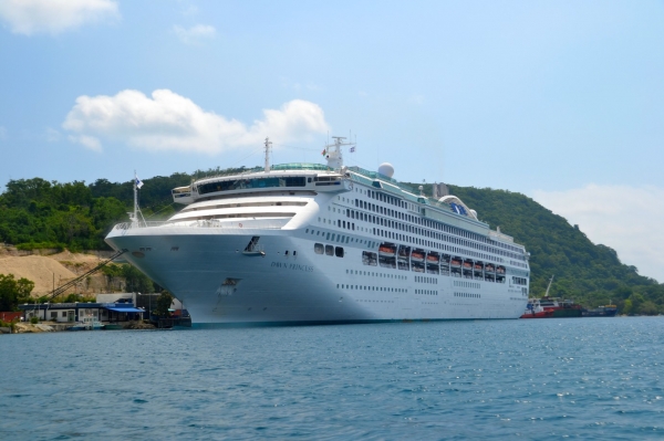 Zdjęcie z Vanuatu - Nasz statek Dawn Princess