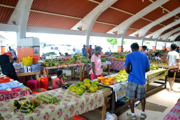 Zdjęcie z Vanuatu - Na targu w centrum Port Vila