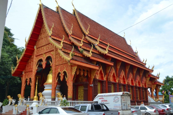 Zdjęcie z Tajlandii - Jedna ze swiatyn Chiang Rai