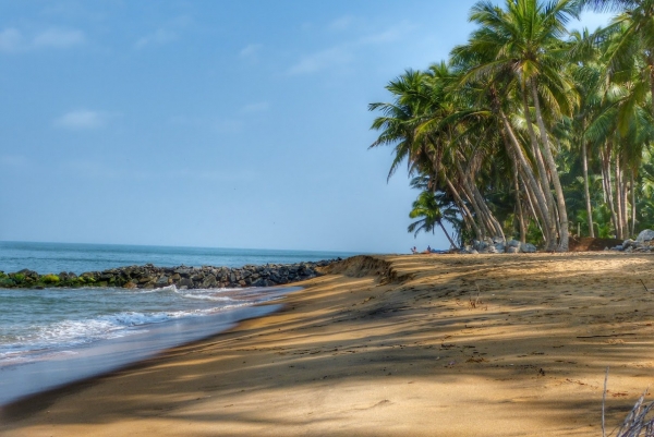 Zdjęcie ze Sri Lanki - Maravila, hotelowa plaża