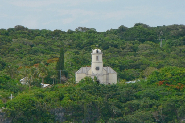 Zdjęcie z Nowej Kaledonii - Kosciol Saint-François Xavier w miejscowosci Easo