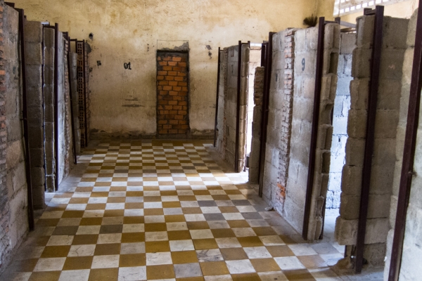 Zdjęcie z Kambodży - Muzeum Ludobójstwa Tuol Sleng