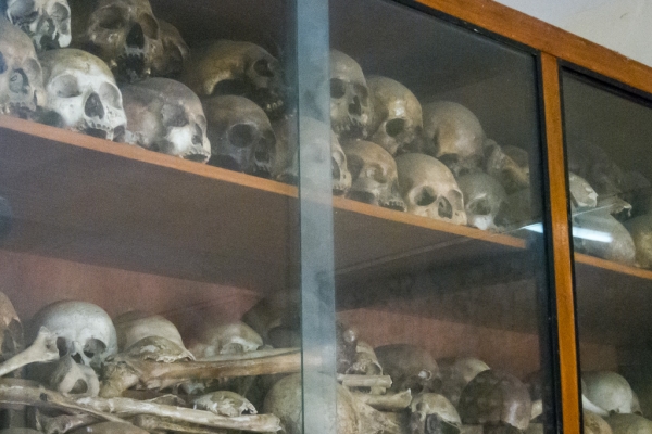 Zdjęcie z Kambodży - Muzeum Ludobójstwa Tuol Sleng