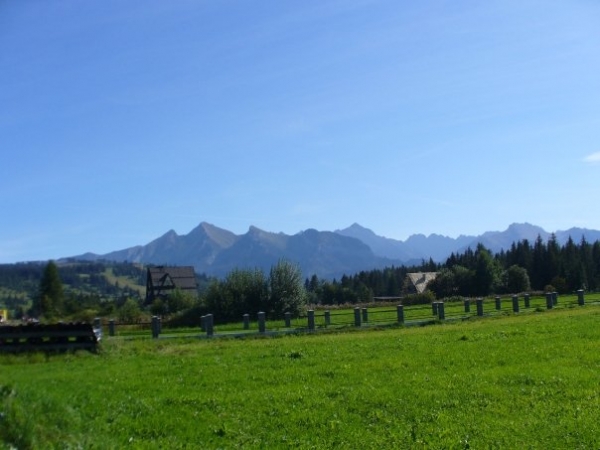 Zdjęcie z Polski - Jurgów - widok na Tatry