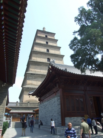 Zdjęcie z Chińskiej Republiki Ludowej - Pagoda Dzikiej Gęsi