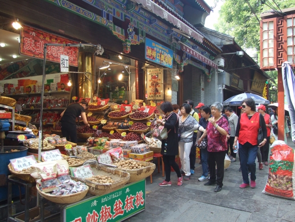 Zdjęcie z Chińskiej Republiki Ludowej - sklepiki i stragany