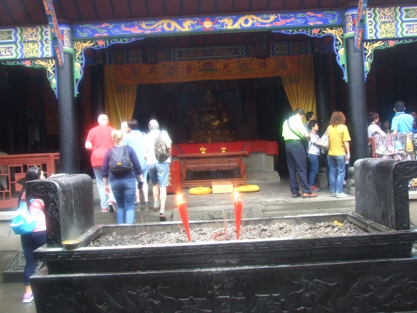 Zdjęcie z Chińskiej Republiki Ludowej - przed Buddą
