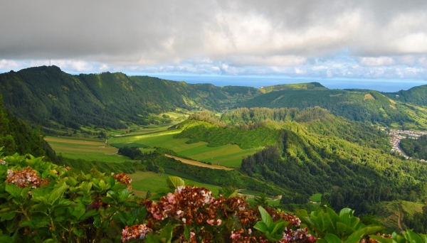 Zdjęcie z Portugalii - Sao Miguel,gdzieś w okolicy Lagoas das Sete Cidades