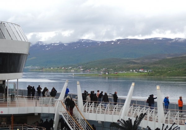 Zdjęcie z Norwegii - Zbliżamy się do Tromso